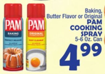Bravo Supermarkets Pam cooking spray offer