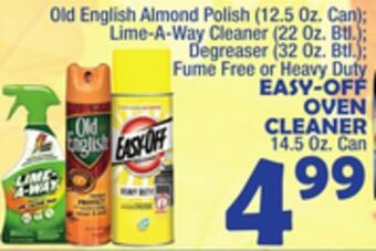 Bravo Supermarkets Easy-off oven cleaner 14.5 oz. can offer