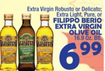 Bravo Supermarkets Filippo berio extra virgin olive oil offer