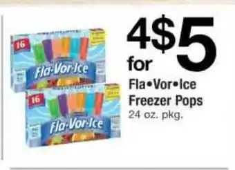 ACME Fla-vor-ice Feezer Pops offer