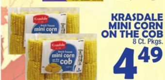 Bravo Supermarkets Krasdale mini corn on the cob offer