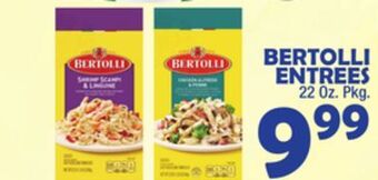 Bravo Supermarkets Bertolli entrees offer