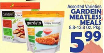 Bravo Supermarkets Gardein meatless meals offer