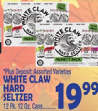 Bravo Supermarkets White claw hard seltzer offer