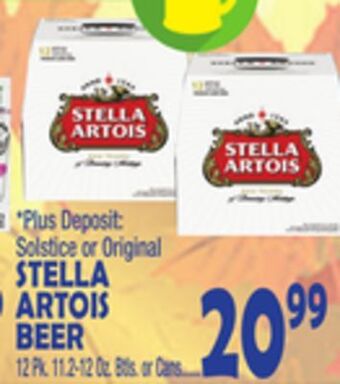 Bravo Supermarkets Stella artois beer offer