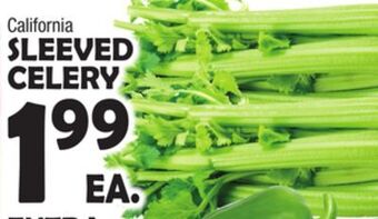 Bravo Supermarkets Sleeved celery offer