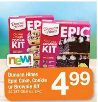 ACME Duncan Hines Epic Cake, Cookie Or Brownie Kit offer