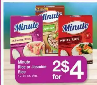 ACME Minute Rice Or Jasmine Rice offer