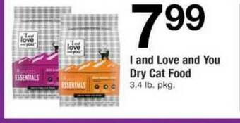 ACME I And Love And You Dry Cat Food offer