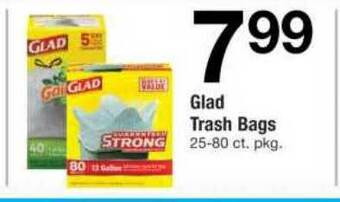 ACME Glad Trash Bags offer