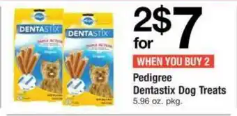ACME Pedigree Dentastix Dog Treats offer