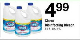 ACME Clorox Disinfecting Bleach offer