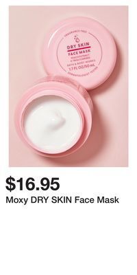 Bath & Body Works Moxy dry skin face mask offer