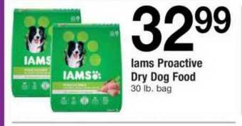 ACME Iams Proactive Dry Dog Food offer