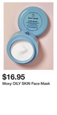 Bath & Body Works Moxy oily skin face mask offer