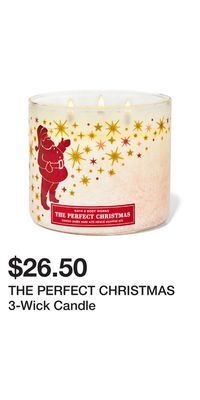 Bath & Body Works The perfect christmas 3-wick candle offer