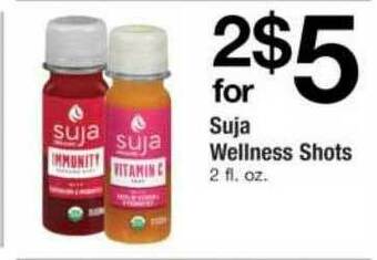 ACME Suja Wellness Shots offer