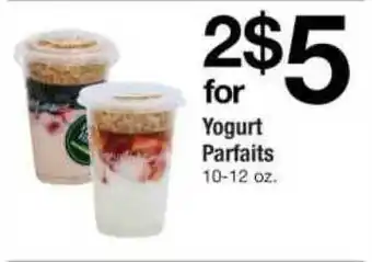 ACME Yogurt Parfaits offer