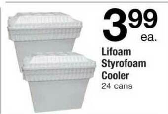 ACME Lifoam Styrofoam Cooler offer