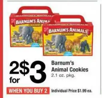 ACME Barnum's Animal Cookies offer