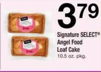 ACME Signature Select Angel Food Loaf Cake offer