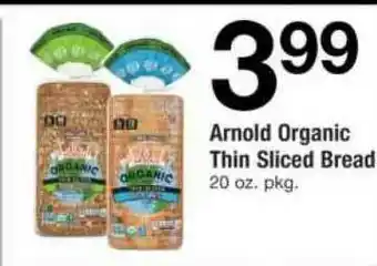 ACME Arnold Organic Thin Sliced Bread offer