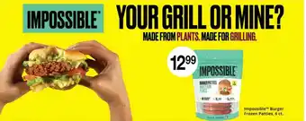 ACME Impossible Burger Frozen Patties offer