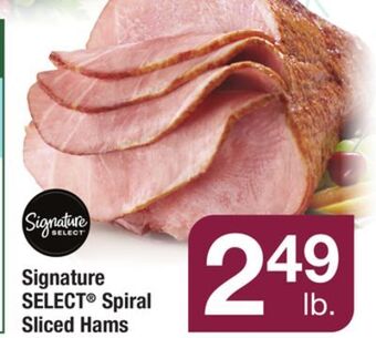ACME Signature select® spiral sliced hams offer