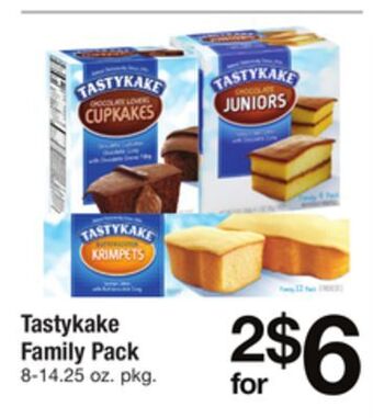 ACME Tastykake family pack offer