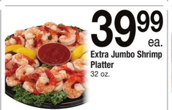 ACME Extra jumbo shrimp platter offer