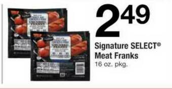 ACME Signature Select Meat Franks offer