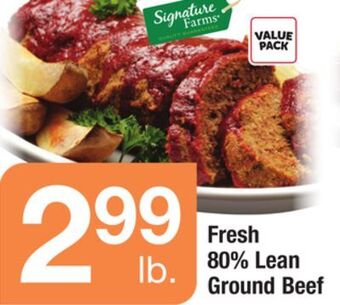 ACME Fresh 80% lean ground beef offer