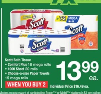 ACME Scott bath tissue offer