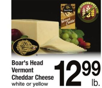 ACME Boar's head vermont cheddar cheese offer