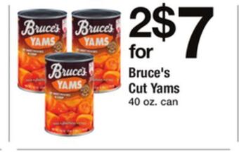 ACME Bruce's cut yams offer