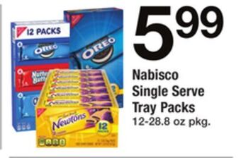 ACME Nabisco single serve tray packs offer