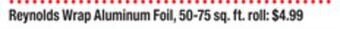 ACME Reynolds wrap aluminum foil offer