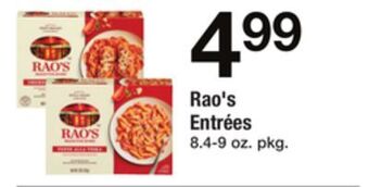 ACME Rao's entrées offer