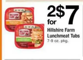 ACME Hillshire Farm Lunchmeat Tubs offer