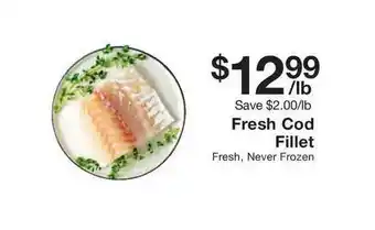 Fairway Store Market Fresh Cod Fillet offer