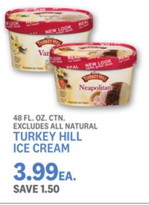 Kings Food Markets Turkey hill ice cream offer