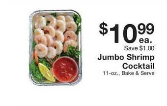 Fairway Store Market Jumbo Shrimp Cocktail offer
