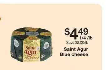 Fairway Store Market Saint Agur Blue Cheese offer