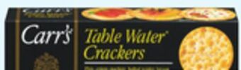 Kings Food Markets Carr's crackers offer