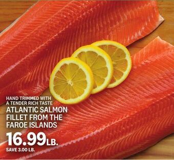 Kings Food Markets Atlantic salmon fillet from the faroe islands offer