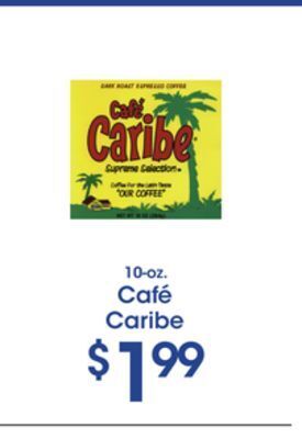 Price Rite Café caribe offer