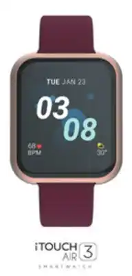 Boscov's Itouch smart watch silicone strap offer