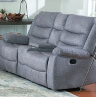 Boscov's Reclining console loveseat offer