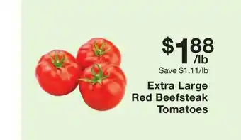 Fairway Store Market Extra Large Red Beefsteak Tomatoes offer