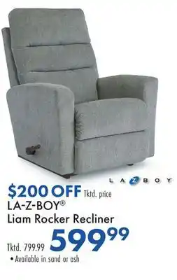 Boscov's Lazboy® liam rocker recliner offer